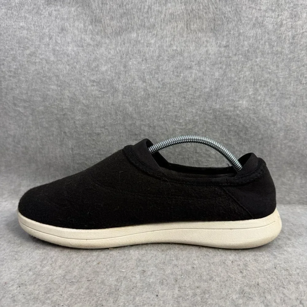Vessi Shoes Mens Size 8 Sunday Slip On Black & White Loafers Comfort‎ Slippers